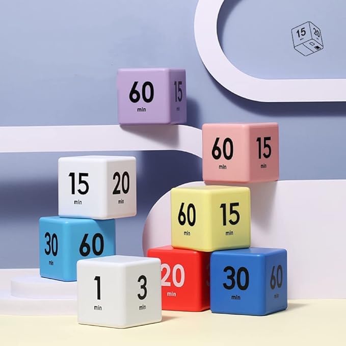 Feilifan Cube Timer, Productivity Flip Timer - Image 4