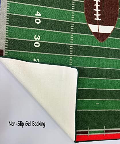 Mybecca Kids Rug American Football Field Rug 5'x7' (Approx:4'11&q...