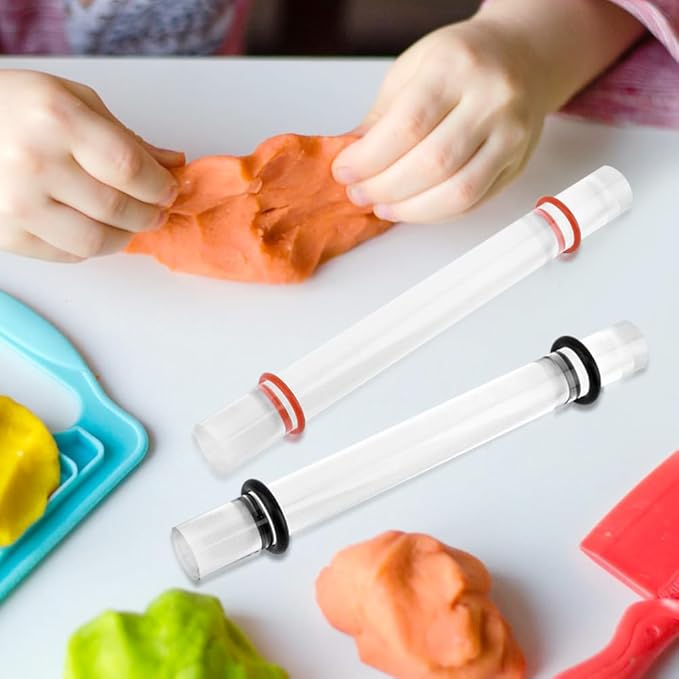 Polymer Clay Roller Tools, Acrylic Rolling Pin - Image 6