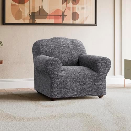 PAULATO BY GA.I.CO. Chair Cover - Armchair Cover - Armchair Slipcover - Cotto...