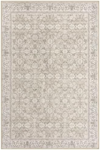 SIILOOM 8x10 Washable Area Rug, Non Slip Large Rug for Bedroom Living Room