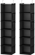 YOUDENOVA Hanging Closet Organizer, 6-Shelf Closet Hanging Storage Shelves by YOUDENOVA