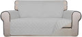 PureFit Reversible Quilted Sofa Cover, Water Resistant Furniture Protector by PureFit