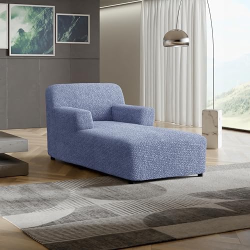 PAULATO BY GA.I.CO. Stretch Chaise Lounge Slipcover 1-Piece Non-Slip – Soft E...