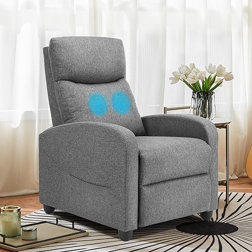 Sweetcrispy Massage Recliner Chair for Adults, Adjustable Home Theater Seatin...