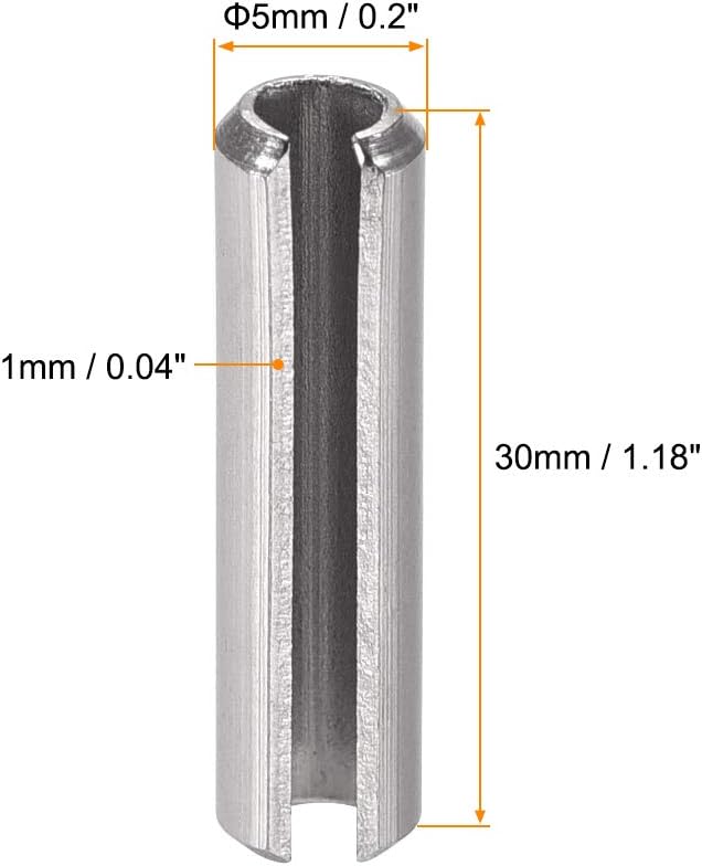 uxcell Slotted Spring Pin - Image 2