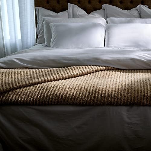 LUXOME Ultra Plush Throw Blanket | Super Soft | 75"x100" | Viscose ...