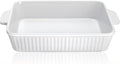 Casserole Dish, 9x13 Baking Pan, 4.4QT Large Casserole Dishes by HOOTO