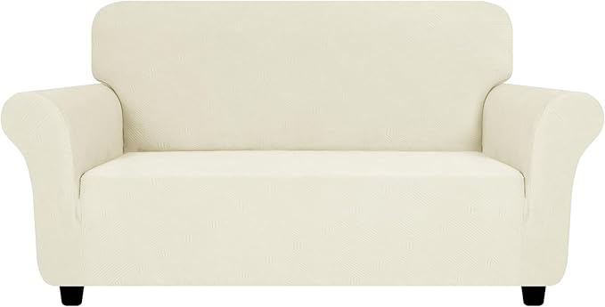 ZNSAYOTX Super Stretch Loveseat Covers, New Striped Love Seat Slipcover - Image 7