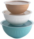 Nordic Ware Prep and Serve Mixing Bowls Set, Earth-Tones by NordicWare