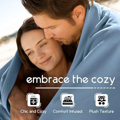 Vellux Original Blanket, Queen Size, 90x90, Blue