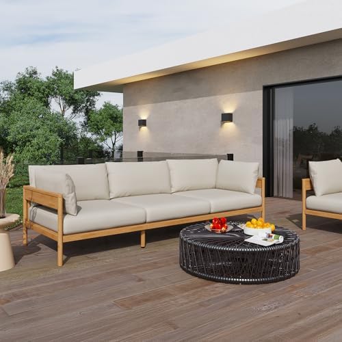 Acanva Vento Outdoor Patio Furniture Set, Couch