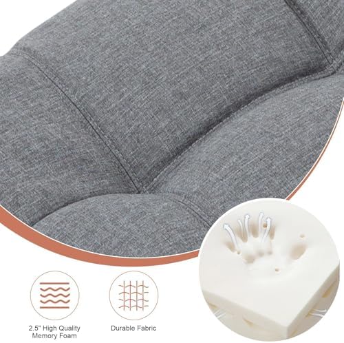 MUUEGM Futon Sofa Bed,Memory Foam Modern Convertible Couch Bed,Folding Futon ...
