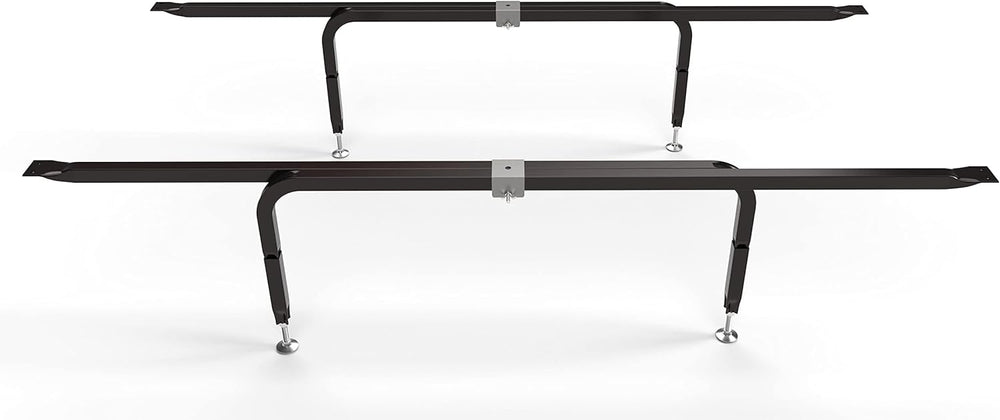 Bed Slats Center Support System | Adjustable Length & Height Tubular Stee...