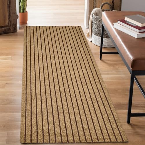 4Ft x 8Ft Outdoor Runner Rug Non Slip Carpet Runner Rubber Backing
