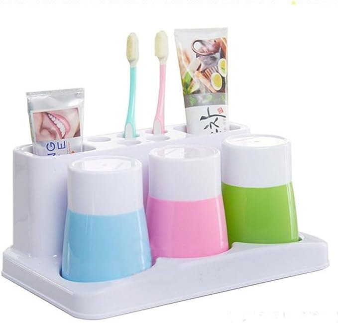 Eslite Toothbrush Toothpaste Holder Stand - Image 7
