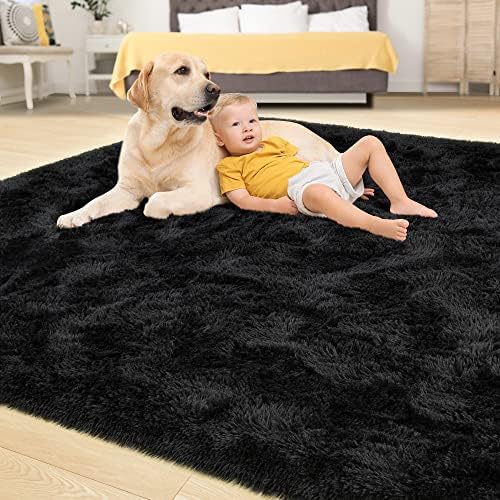 Tepook Area Rugs 10x14 for Living Room, Super Soft Fluffy Rugs for Bedroom