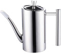 Sumerflos Olive Oil Dispenser Bottle Stainless Steel, 500ml/17oz Drip-Free by Sumerflos