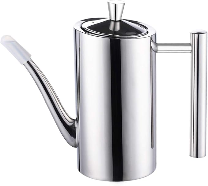 Sumerflos Olive Oil Dispenser Bottle Stainless Steel, 500ml/17oz Drip-Free by Sumerflos