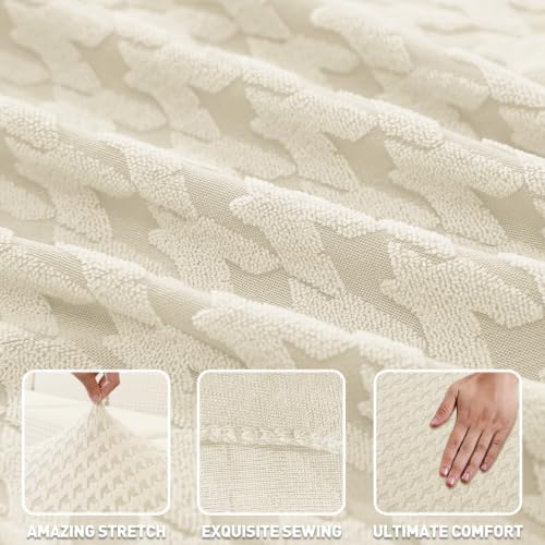 ZNSAYOTX 2 Piece Stretch Chair Slipcovers with Arms (34"-44") New-H...