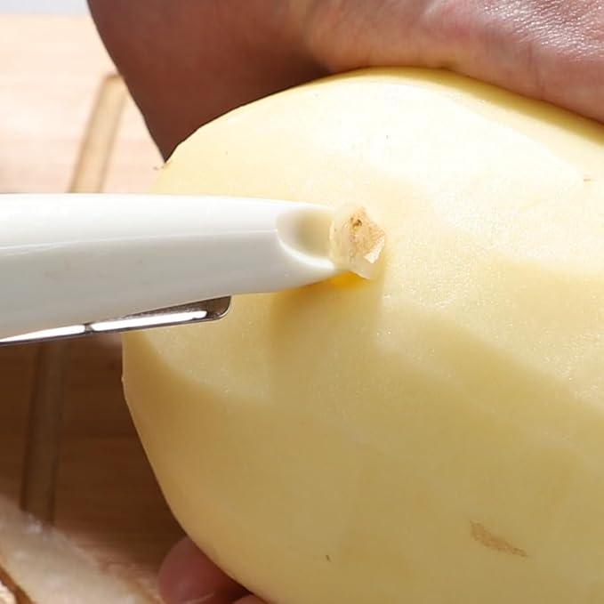 Potato Peeler Stainless Steel Vegetable Peeler, I-Shaped Peeler Carrot Fruit - Image 6