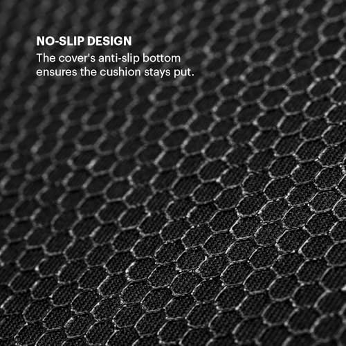 Purple Royal Seat Cushion, Portable 2 Inch Gel Seat Cushion, GelFlex Grid