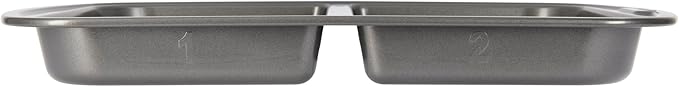GoodCook Everyday Divided Baking Pan 1.5-Inch Deep 2-Section Non-Stick - Image 11
