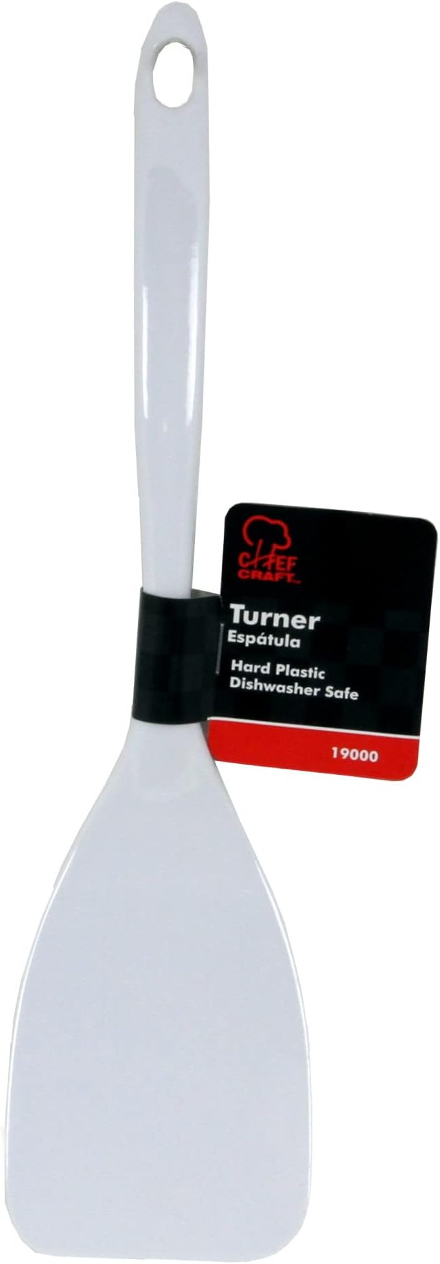 Chef Craft Basic Melamine Spatula/Turner, 11.25 inch - Image 2
