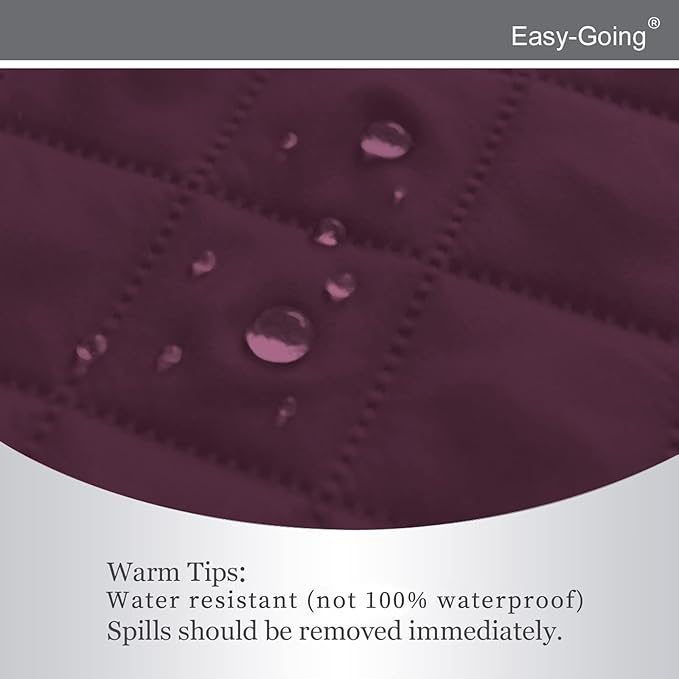 Easy-Going Recliner Chair Slipcover Reversible Sofa Cover Water Resistant Couch - Image 4