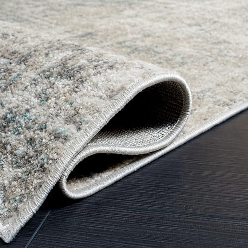 SAFAVIEH Adirondack Area Rug 8x10, Modern Large Beige & Slate ADR207B