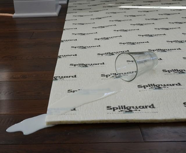 Spillguard Barrier Rug Pad | Visco- Elastic Memory Foam | 9'x12' | 1/...