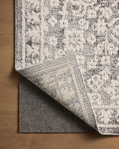 Loloi Magnolia Home Gigi Grey/Ivory 5'-3" x 7'-6" Area Rug