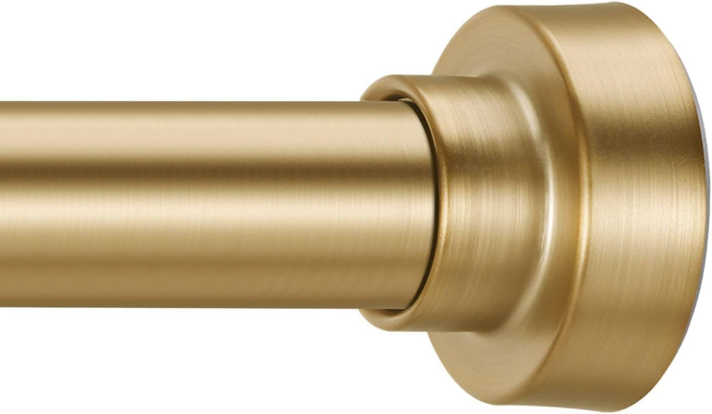 YNL Shower Curtain Rod 34-82 Inches (2.8-6.8ft) Adjustable Spring Shower Rod ...