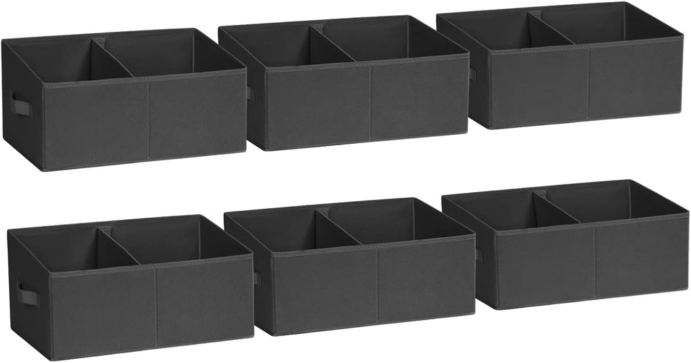 DIMJ Closet Storage Bins, 6 Pack Storage Baskets