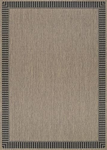 Couristan Recife Indoor Outdoor Rug - Wicker Stitch 2'3" x 7'10&...