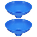 Vesici 2 Pack Extra Large Wide Mouth Funnel 2.5" x 10" Multi Purpose Filling by Vesici