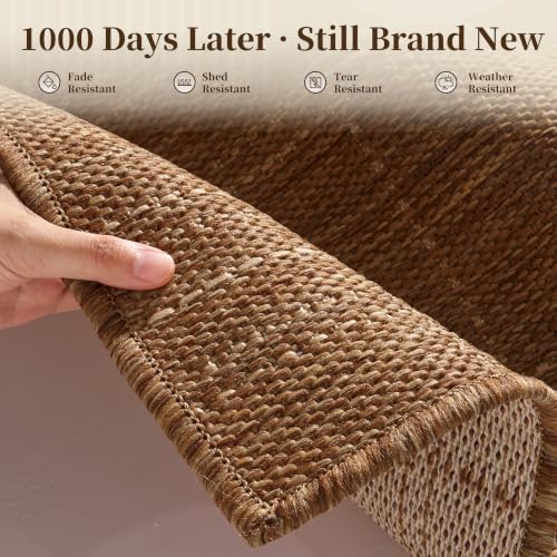 PADOOR-Outdoor Rug-Patio Rug 4x6 ft Polypropylene Indoor Outdoor Rugs Outdoor...
