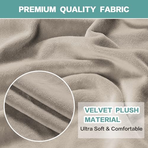 Turquoize Stretch Velvet Chair Cover Sofa Covers for Living Room Armchair Cov...