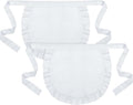 2Pcs Kids White Waist Apron Half Apron Puffy Tight Costume Kitchen Party Favors by XLSXEXCL
