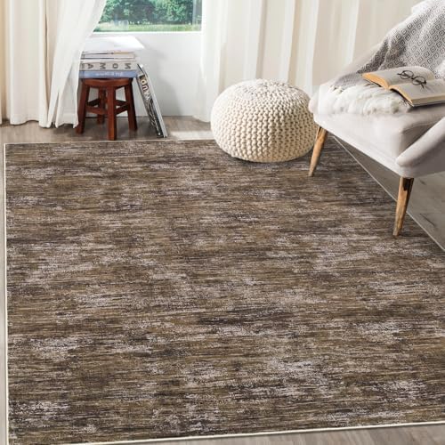 RUGSREAL Area Rug 5x7 Machine Washable Area Rug for Living Room Non-Slip Stai...