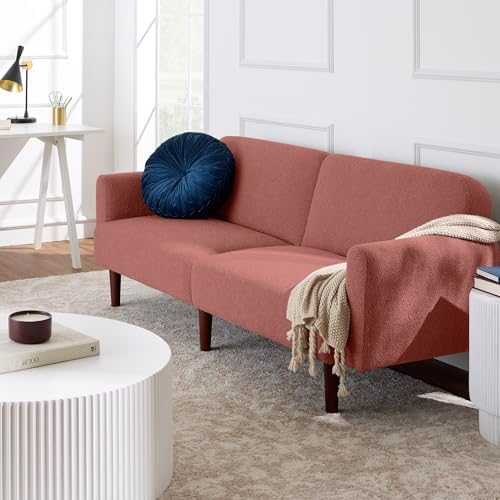 Best Choice Products 77" Mid Century Modern Boucle Loveseat Sofa, Couch,...