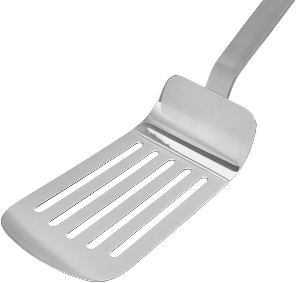 WMF 1892876030 BBQ Wender lang 44 x 10 cm Barbecue Turner with Extra Long Handle, Large Surface Area-for Burger Patties, Steak, Vegetables, Dishwasher-Safe, 18/8 stainless steel