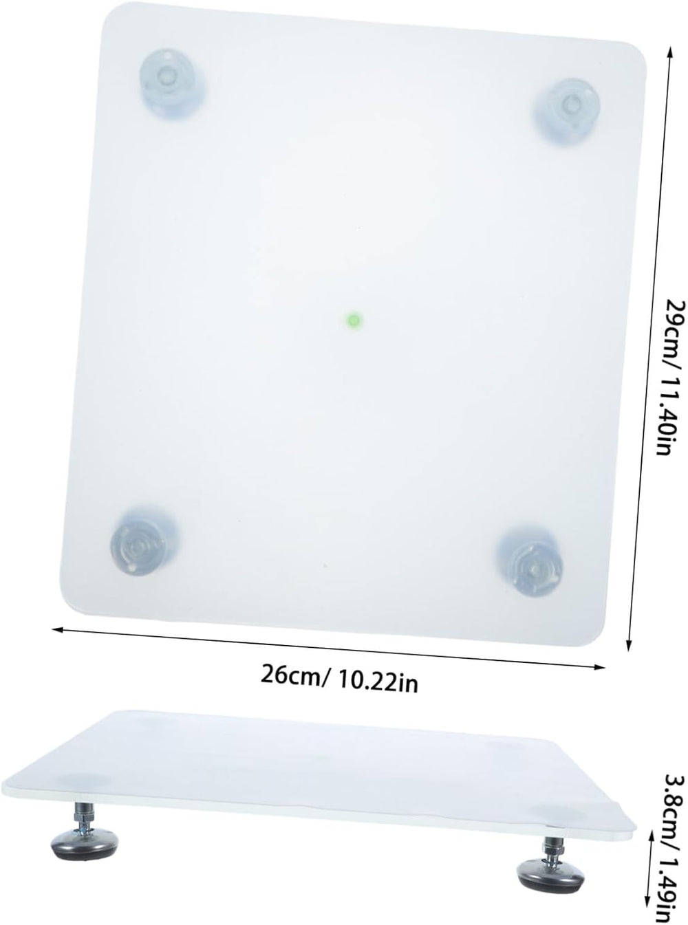PRETYZOOM Adjustable Acrylic Leveling Platform with Stable Tabletop for Epoxy...