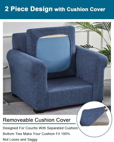 CRFATOP Armchair Chair Covers for Living Room Sofa Couch Slipcover,C01