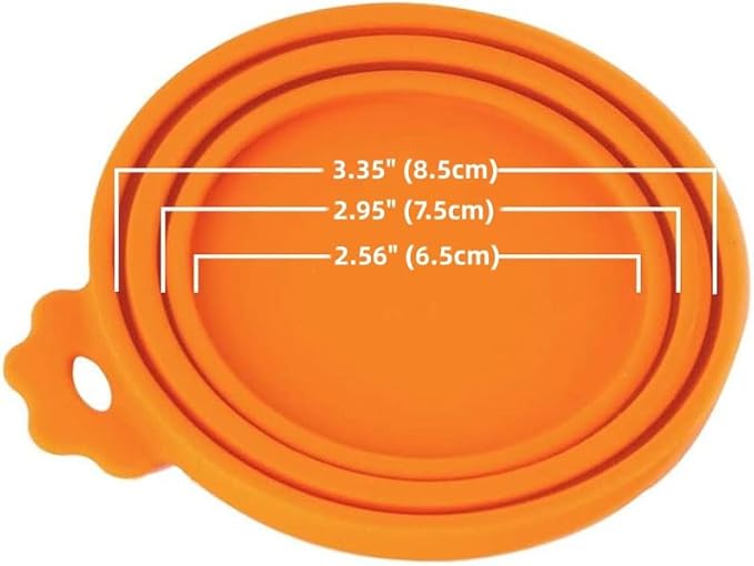 MoPawKT- Silicone Cat/Dog Food Can Covers Lids, Universal 3 Sizes Fit - Image 2