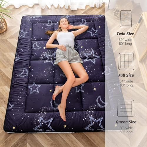 MAXYOYO Futon Mattress, Japanese Floor Mattress Folding Sleeping Pad