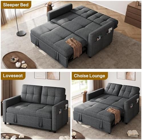YITAHOME 55" Convertible Sofa Bed 99 20260918rhs