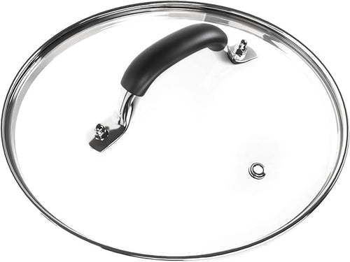 8 Inch Tempered Glass Lid Compatible by WishDirect