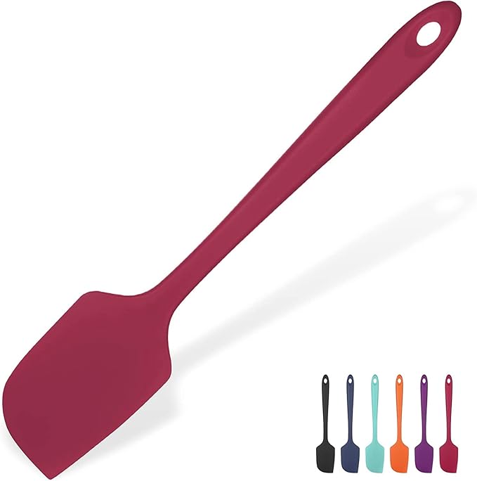 Heat Resistant Silicone Large Spatula: U-Taste 600ºF High Heat Flexible 11.38in by U-Taste