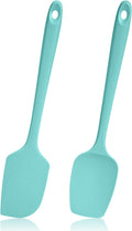 600ºF Heat Resistant Spatulas, High Heat Food Safe Semless Kitchen Silicone by Lilybeam